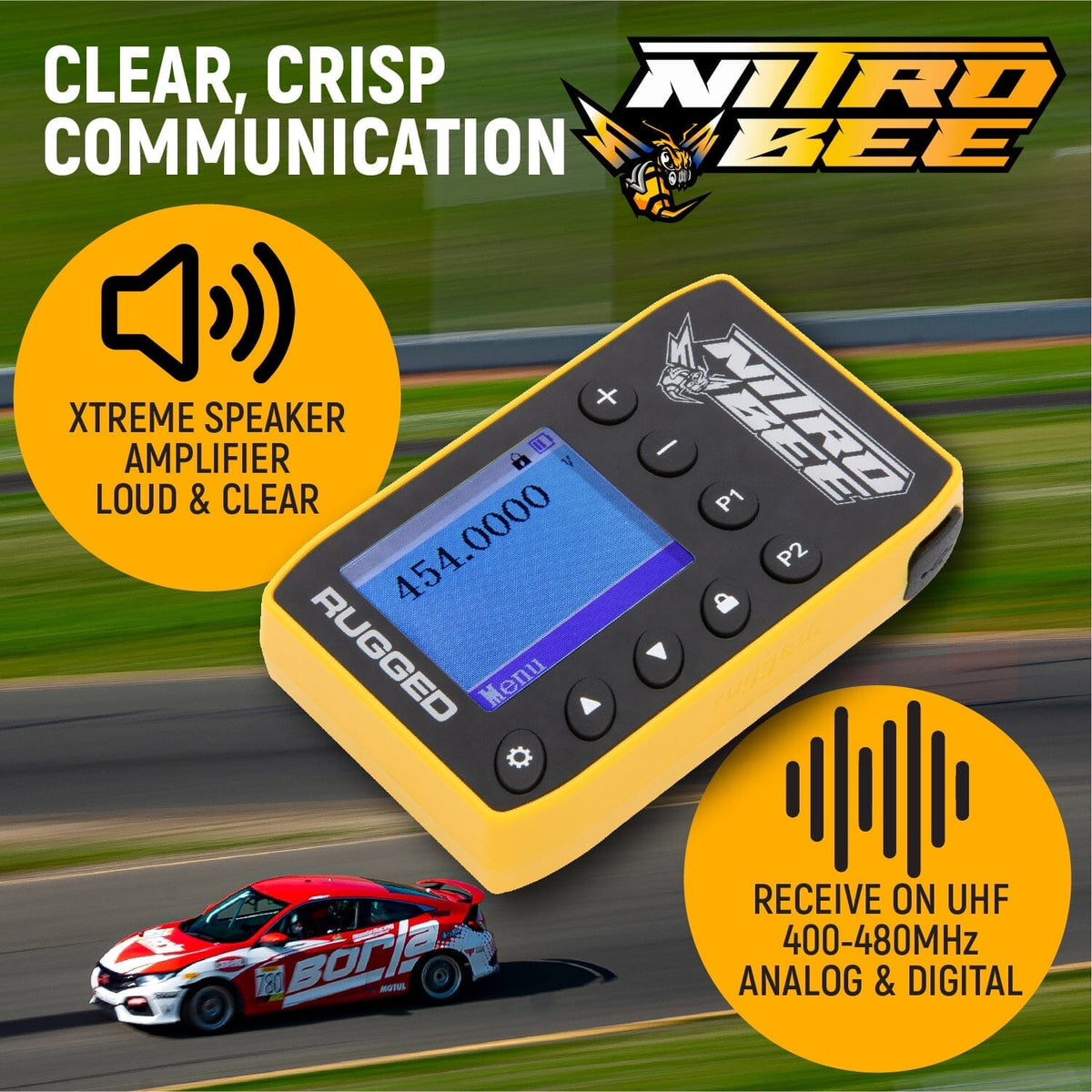 Nitro Bee Xtreme UHF Race Receiver - Demo - Clearance