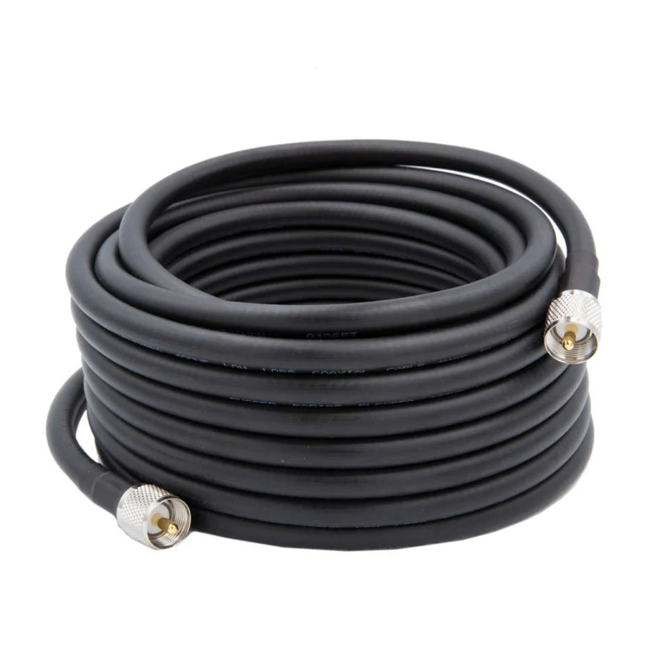 Antenna with Heavy Duty Coax Cable for Base Stations - UHF - Fiberglass - CLEARANCE