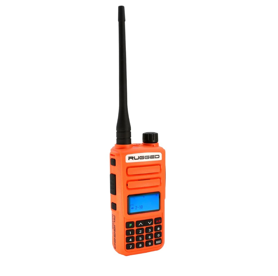 GMR2 PLUS - GMRS and FRS Handheld Two Way Radio - Orange - Demo - Clearance