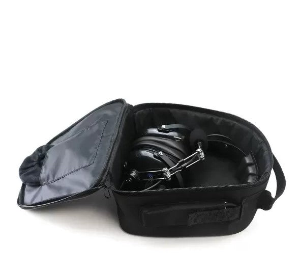Bolsa de almacenamiento para transporte de auriculares individuales con asa