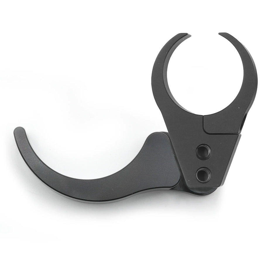 Percha para casco con soporte de barra