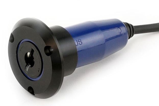 Single Headset / Helmet Jack Flush Mount for Blue OFFROAD Cable - CLEARANCE