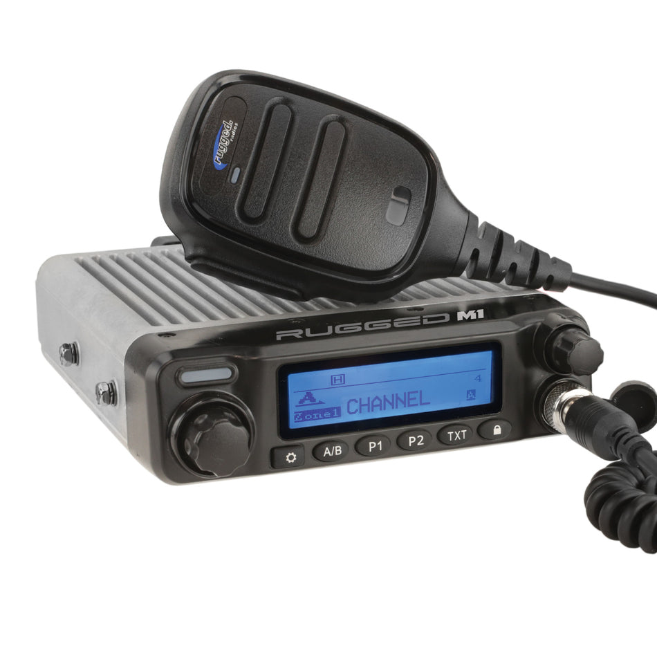 Radio móvil resistente al agua M1 RACE SERIES: digital y analógica