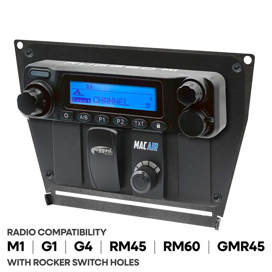 Polaris RZR PRO XP, RZR Turbo R, and RZR PRO R Dash Mount Radio and Intercom