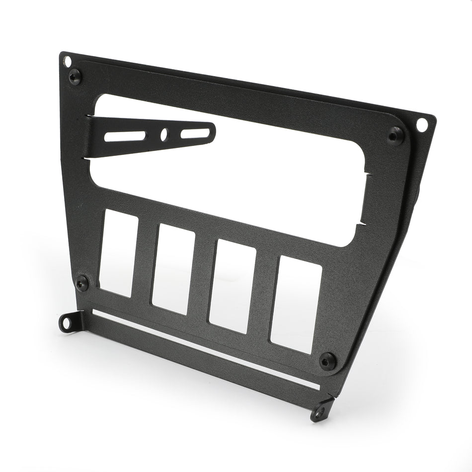 Polaris RZR PRO XP - Turbo R - Pro R - Mobile Radio and Switch Mount Kit with Pulse Bar Adapter