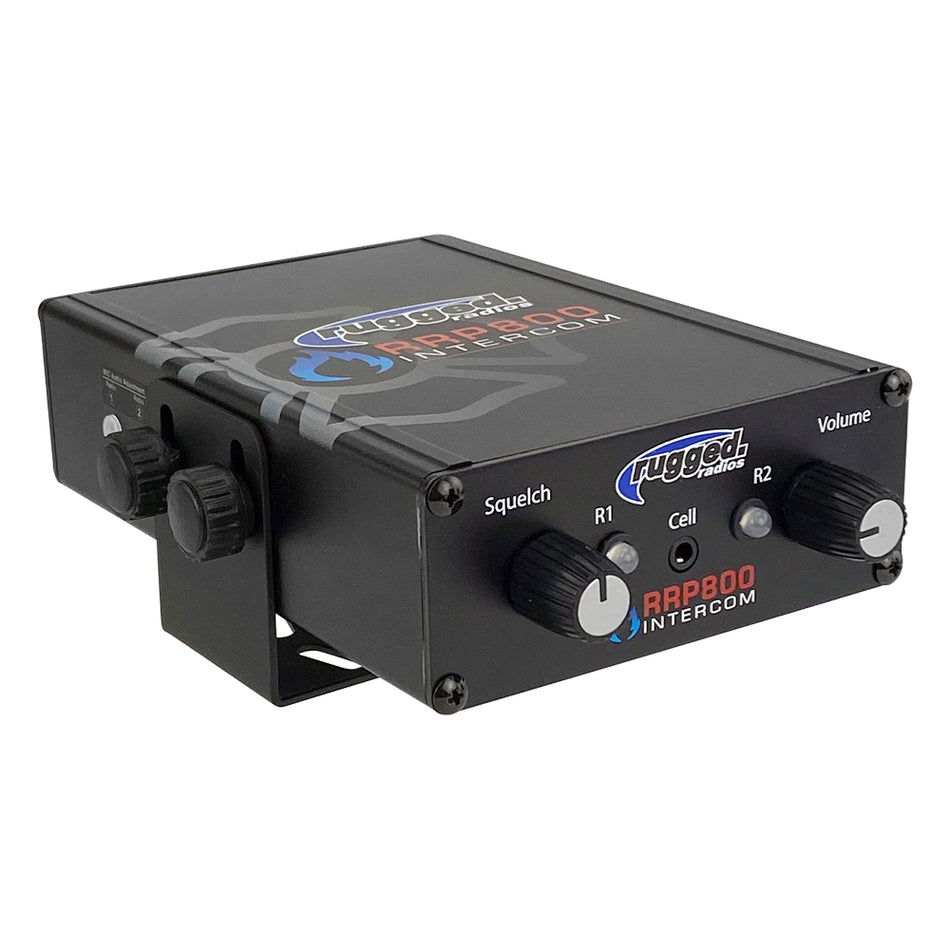 Kit de intercomunicador de radio dual industrial de seguridad contra incendios de 2 lugares con RRP800