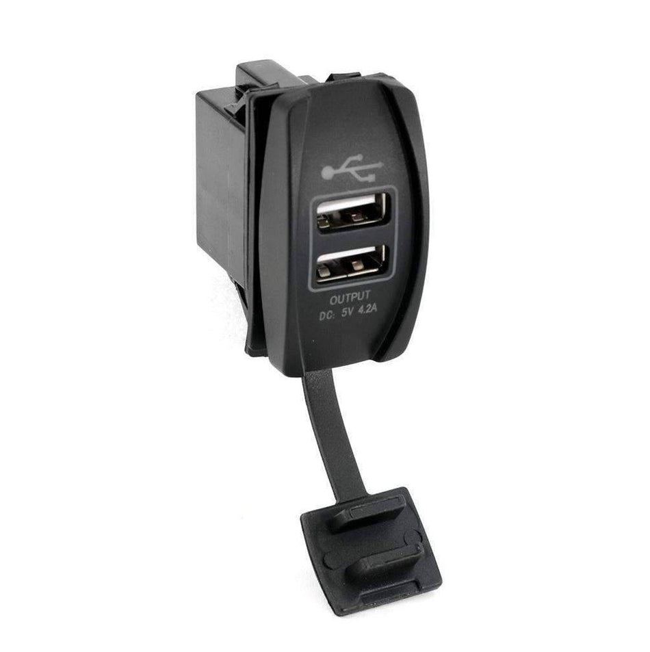 Concentrador de interruptor basculante USB con salida de 4,2 amperios