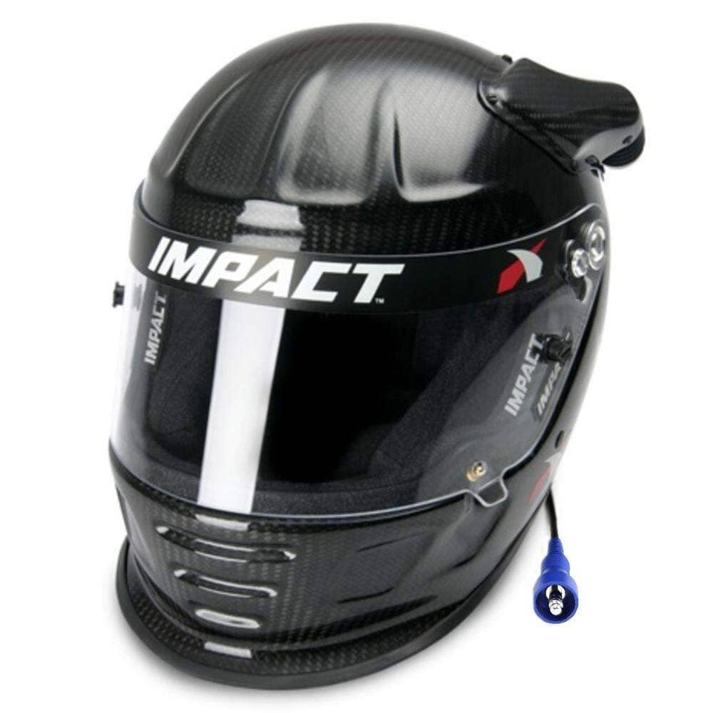 Impact Carbon Fiber OS20 RACE Offset Air Helmet Wired OFFROAD - Extra Small - Brand New - Cosmetic Blem