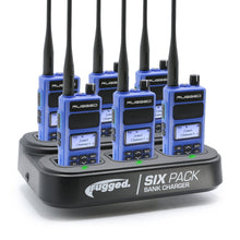 Load image into Gallery viewer, R1 Handheld Radio 6-Pack Bank Charger