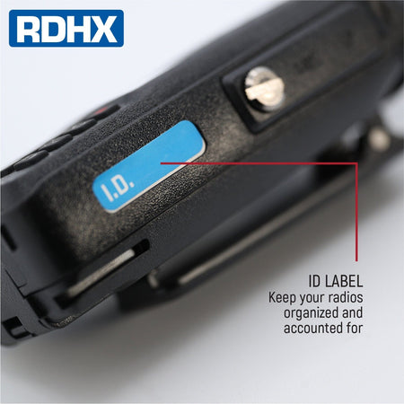 Rugged RDH-X Waterproof Business Band Handheld - Black - Demo - Clearance