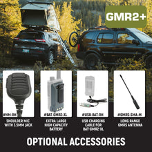 Load image into Gallery viewer, 2 PACK - Rugged GMR2 PLUS GMRS and FRS Two Way Handheld Radios - Grey