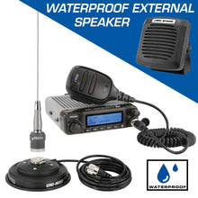 Load image into Gallery viewer, Adventure Radio Kit - M1 Waterproof Powerful Business Band Mobile Radio Kit and External Speaker