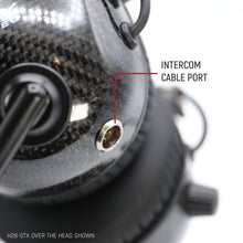 Load image into Gallery viewer, AlphaBass Carbon Fiber Headset for STEREO and OFFROAD Intercoms