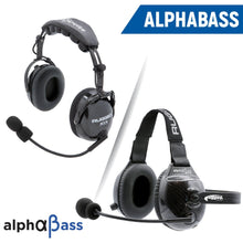 Load image into Gallery viewer, AlphaBass Carbon Fiber Headset for STEREO and OFFROAD Intercoms