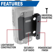 Load image into Gallery viewer, Handheld Radio Mount for R1 / GMR2 / RDH16 / V3 / RH5R