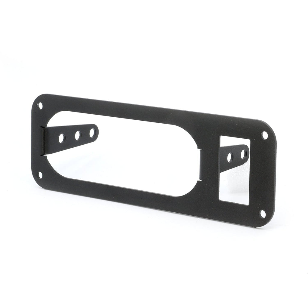 In-Dash Mount with Switch Hole for Rugged Intercoms stamped steel and powdercoated
