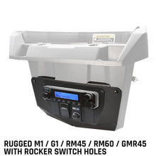 Load image into Gallery viewer, Can-Am Commander and Maverick - Glove Box Multi-Mount Kit for Rugged UTV Radios and Intercoms