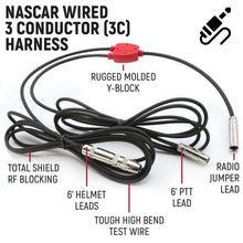 Load image into Gallery viewer, NASCAR 3-Conductor 3C Circle Track Road Race Car Harness