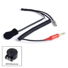 Load image into Gallery viewer, NASCAR 3C Wired Helmet Kit with Mic, 3.5mm Earbud Jack &amp; Coil Cord