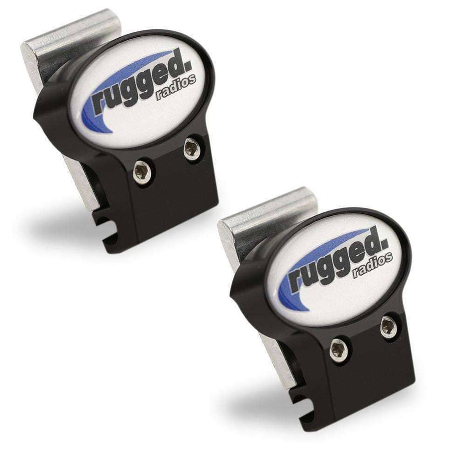 Paquete de 2 Montajes Rápidos y Fácil para Kit de Bocinas y micrófono en Casco ESP - By Rugged Radios