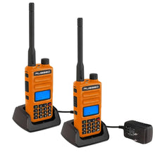 Load image into Gallery viewer, PAQUETE DE 2 RADIOS Walkie Talkie GMRS/FRS RUGGED GMR2 - ESP By Rugged Radios - Anaranjados