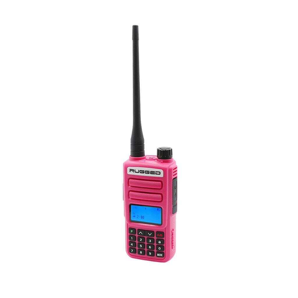 Pink Rugged GMR2 PLUS - GMRS/FRS Handheld Radio