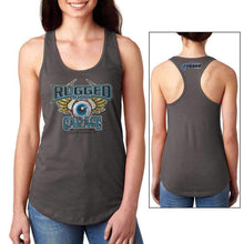 Load image into Gallery viewer, Rugged Garage Logo Women&#39;s Racerback Tank Top