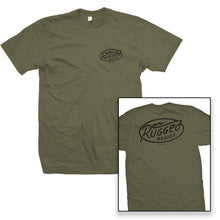 Load image into Gallery viewer, Rugged Radios &#39;Bolt&#39; Men&#39;s T-Shirt - Green