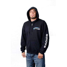 Load image into Gallery viewer, Rugged Radios Zip-Up Hoodie