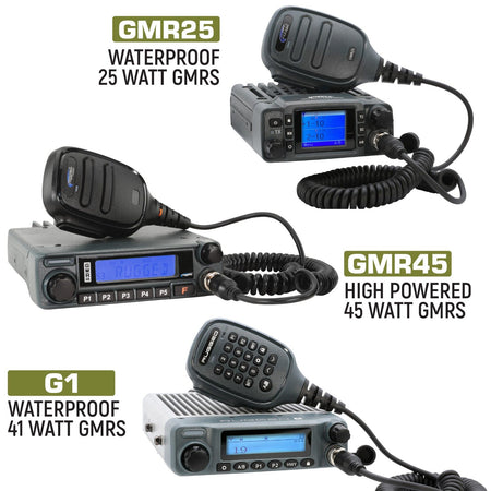 Toyota Tundra Two-Way GMRS Mobile Radio Kit