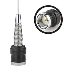 Load image into Gallery viewer, UHF &amp; VHF Wide Band 1/4 Wave Antenna with Spring (132 - 525 MHz)