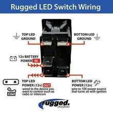 Load image into Gallery viewer, Waterproof Rocker Switch for MAC Helmet Air Pumpers